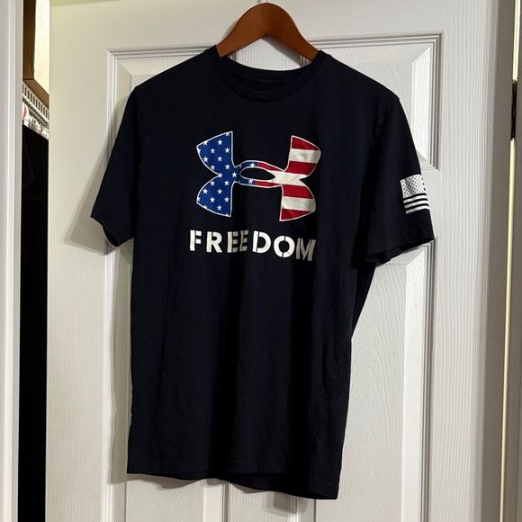 Under Armour Other - Under Armour Men's Black Freedom Tee